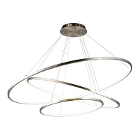 Люстра подвесная Monisia APL.020.13.138 Aployt хром на 1 лампу, основание хром в стиле современный кольца Люстра подвесная Monisia APL.020.13.138 Aployt хром на 1 лампу, основание хром в стиле современный кольца